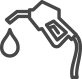 carburanti tradizionali icona